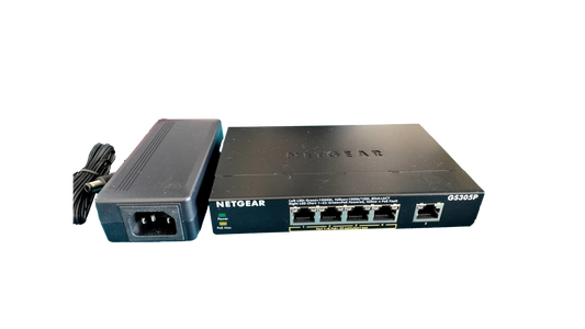 NETGEAR GS305P v2 5-Port Gigabit Ethernet Unmanaged PoE Switch
