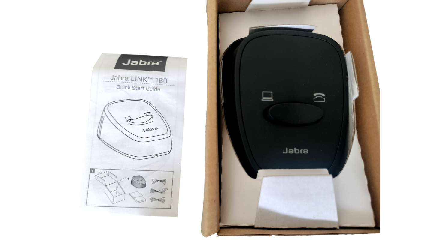 New JABRA LINK 180 180-09 Link 180 Switch Desk phone and PC