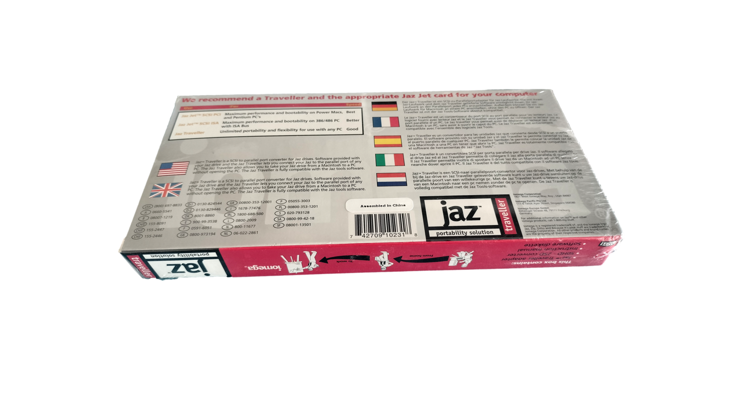 Iomega Jaz Traveler connect SCSI to Parallel Adapter 10231