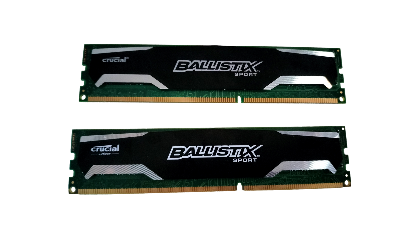 Crucial 8 GB UDIMM 1600 MHz PC3-12800 DDR3 SDRAM Memory Kit BLS4G3D1609DS1S00