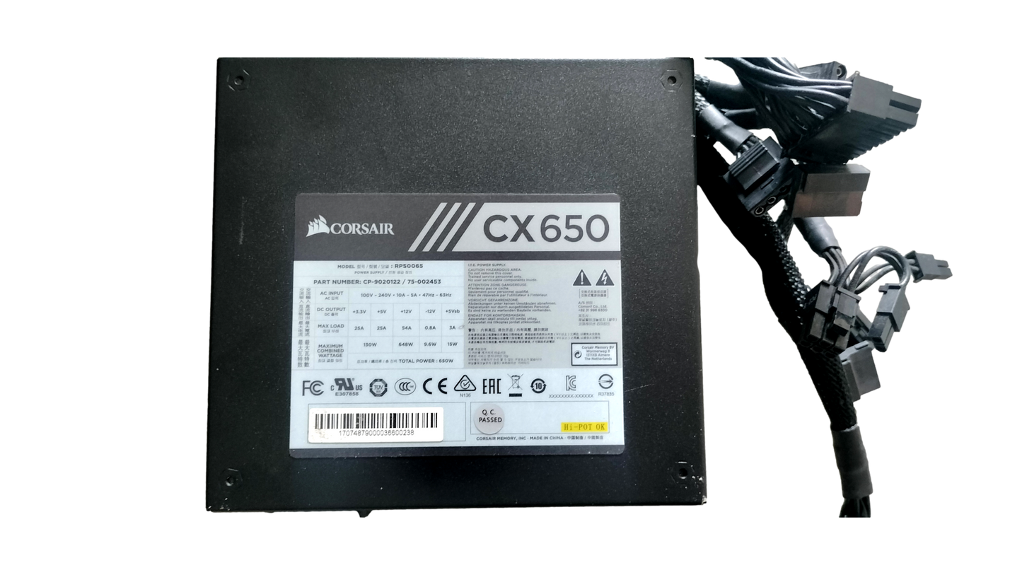 CORSAIR CX650M 650W Desktop Power Supply