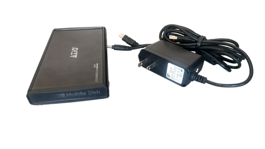AZiO ENC211SU31 750GB Aluminum 2.5" Black SATA USB 2.0 & eSATA External Enclosure