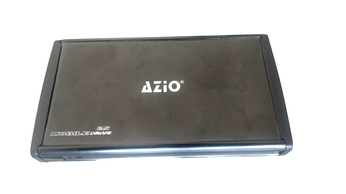 AZiO ENC211SU31 750GB Aluminum 2.5" Black SATA USB 2.0 & eSATA External Enclosure