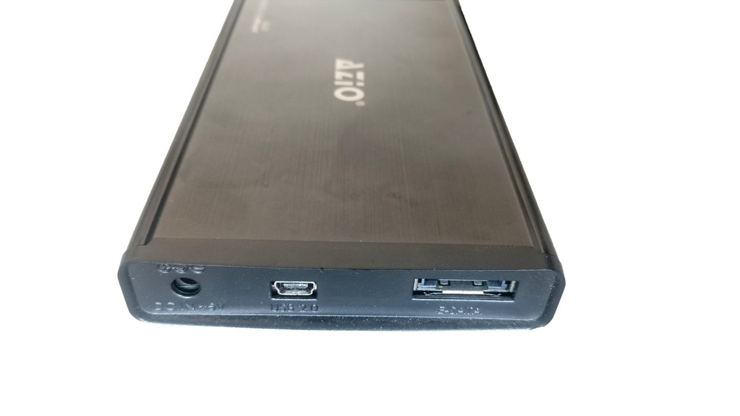 AZiO ENC211SU31 750GB Aluminum 2.5" Black SATA USB 2.0 & eSATA External Enclosure