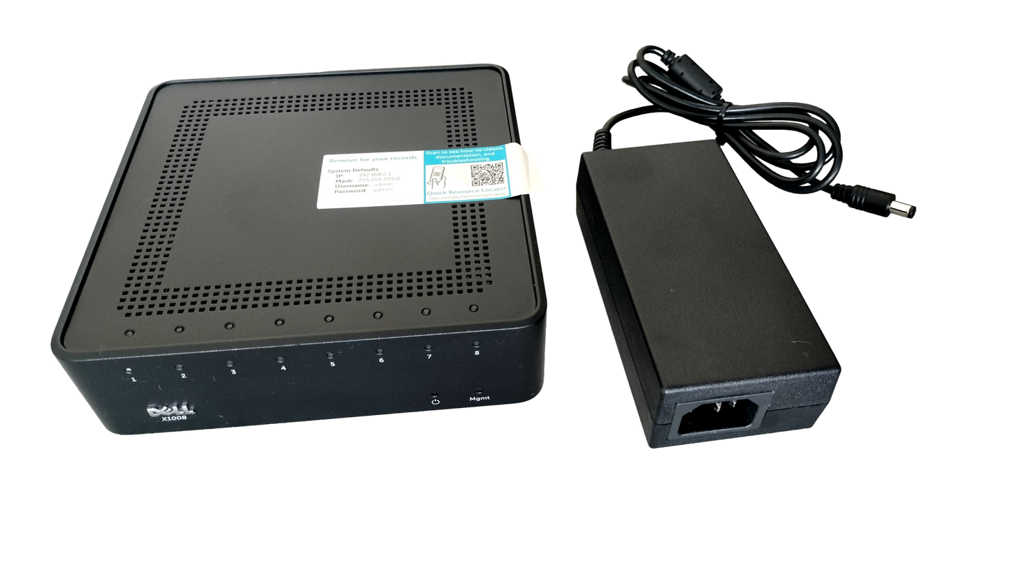Dell X1008 8 Port POE Switch E08W001