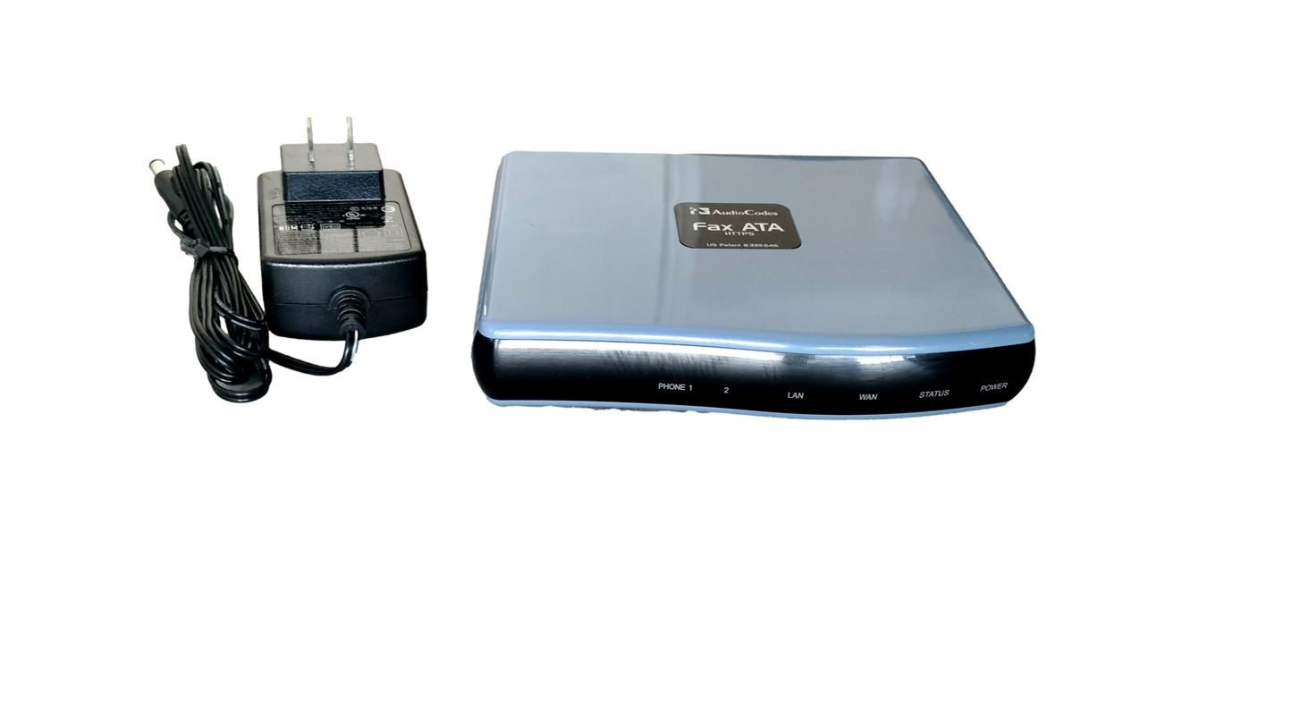 Audiocodes GGWV00426 MP202B/2FXS Analog VOIP Adapter