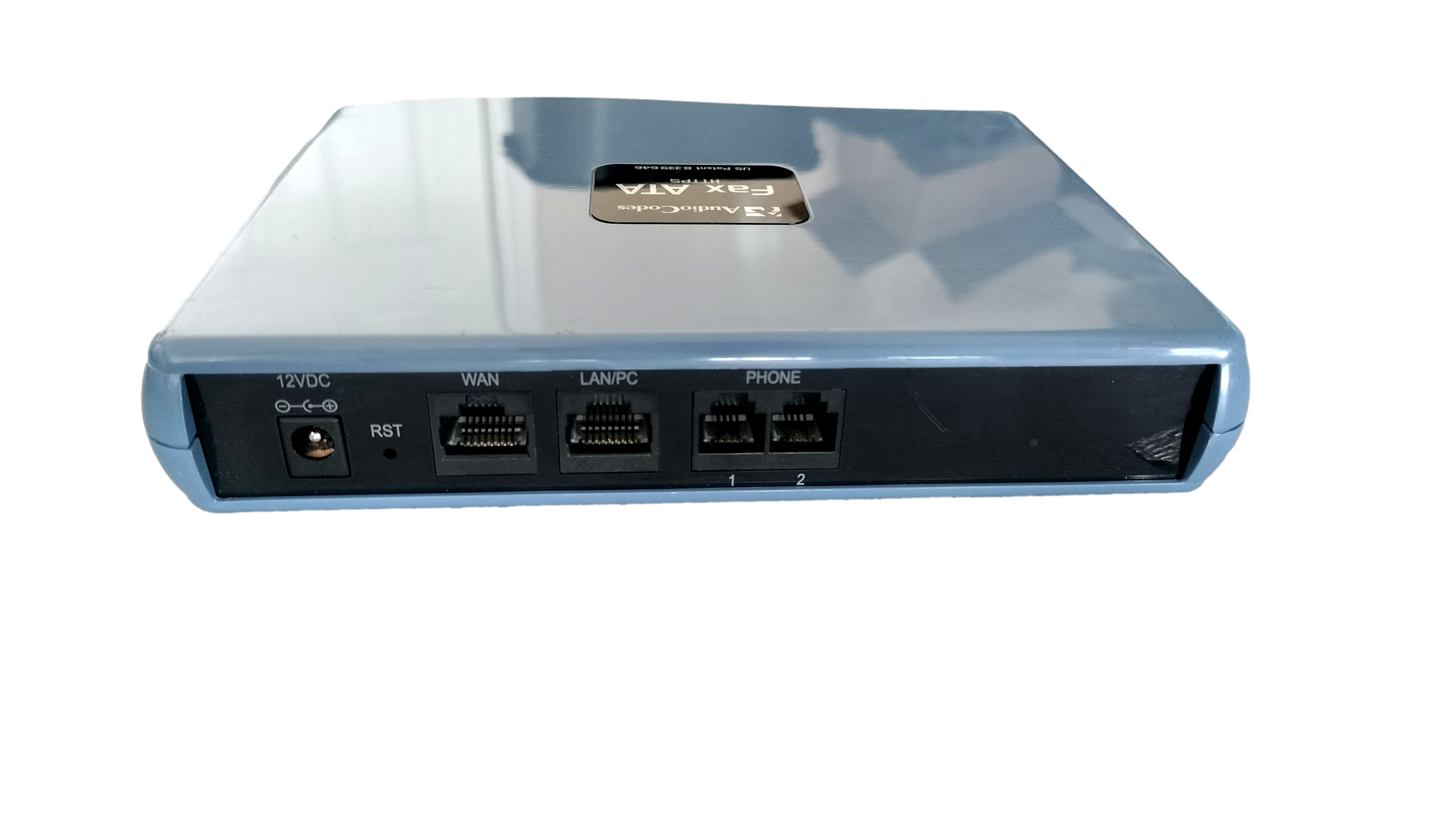 Audiocodes GGWV00426 MP202B/2FXS Analog VOIP Adapter