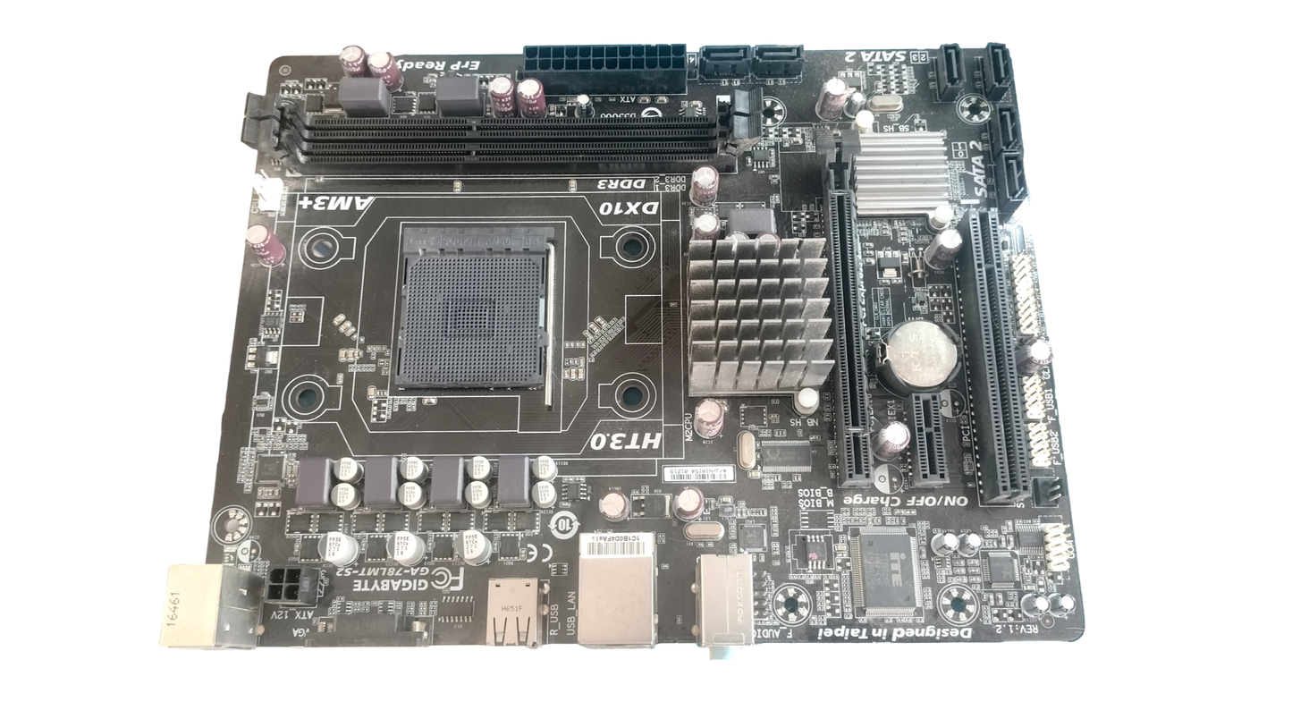 Gigabyte GA-78LMT-USB3 Socket AM3+ DDR3 SDRAM Desktop Motherboard