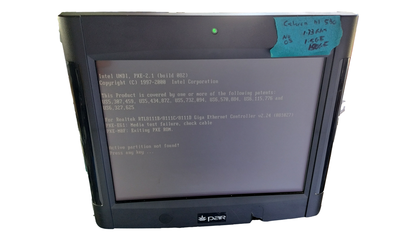 ParTech PAR M7125-01 POS Touch Terminal