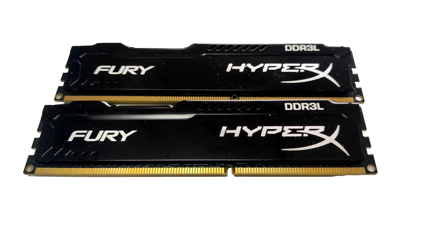 Kingston HyperX 8GB (2x4GB) DDR3L 1600 Desktop RAM HX316C10FBK2/8 PC3-12800