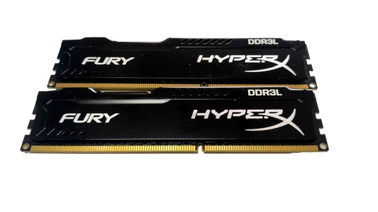 Kingston HyperX 8GB (2x4GB) DDR3L 1600 Desktop RAM HX316C10FBK2/8 PC3-12800