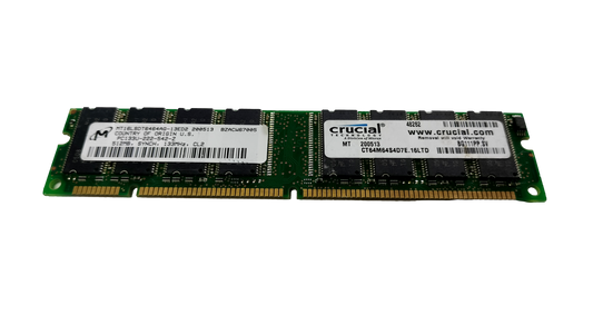 Micron MT16LSDT6464AG-13ED2 512mb PC133U-222-542-Z Desktop SDRAM Memory (Copy)