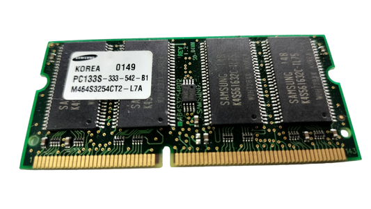 Samsung M464S3254CT2-L7A, 256MB PC133S 133MHz 144-Pin SODIMM