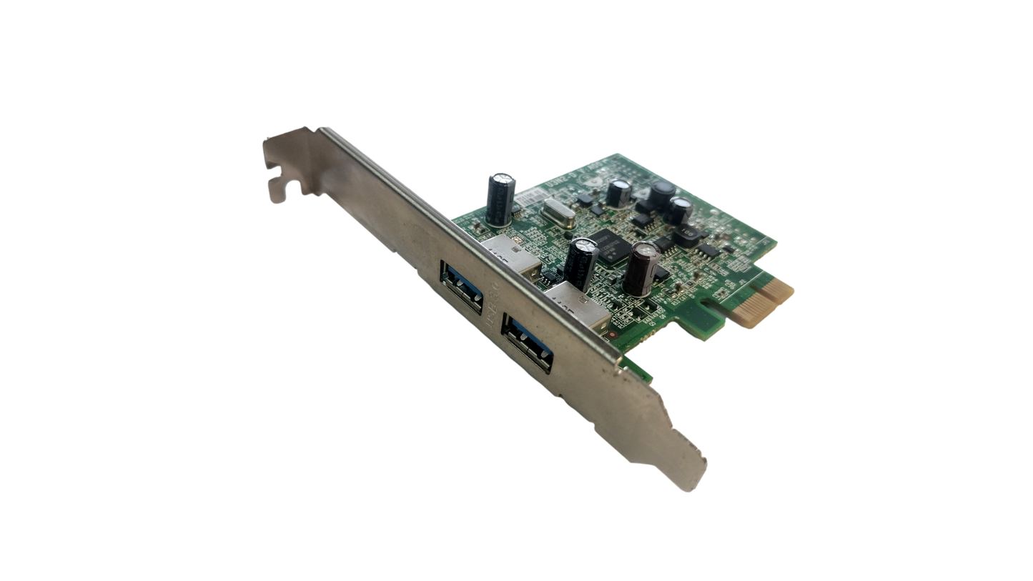 Dell ECS 2 Port USB 3.0 PCI-e Expansion Card 0YJ94F High profile