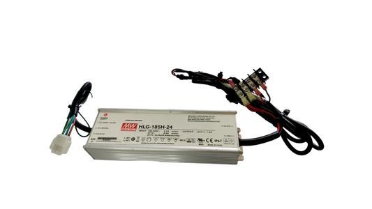 Mean Well HLG-185H-24A 185 Watt 24V Const. Voltage + Const. Current LED Driver
