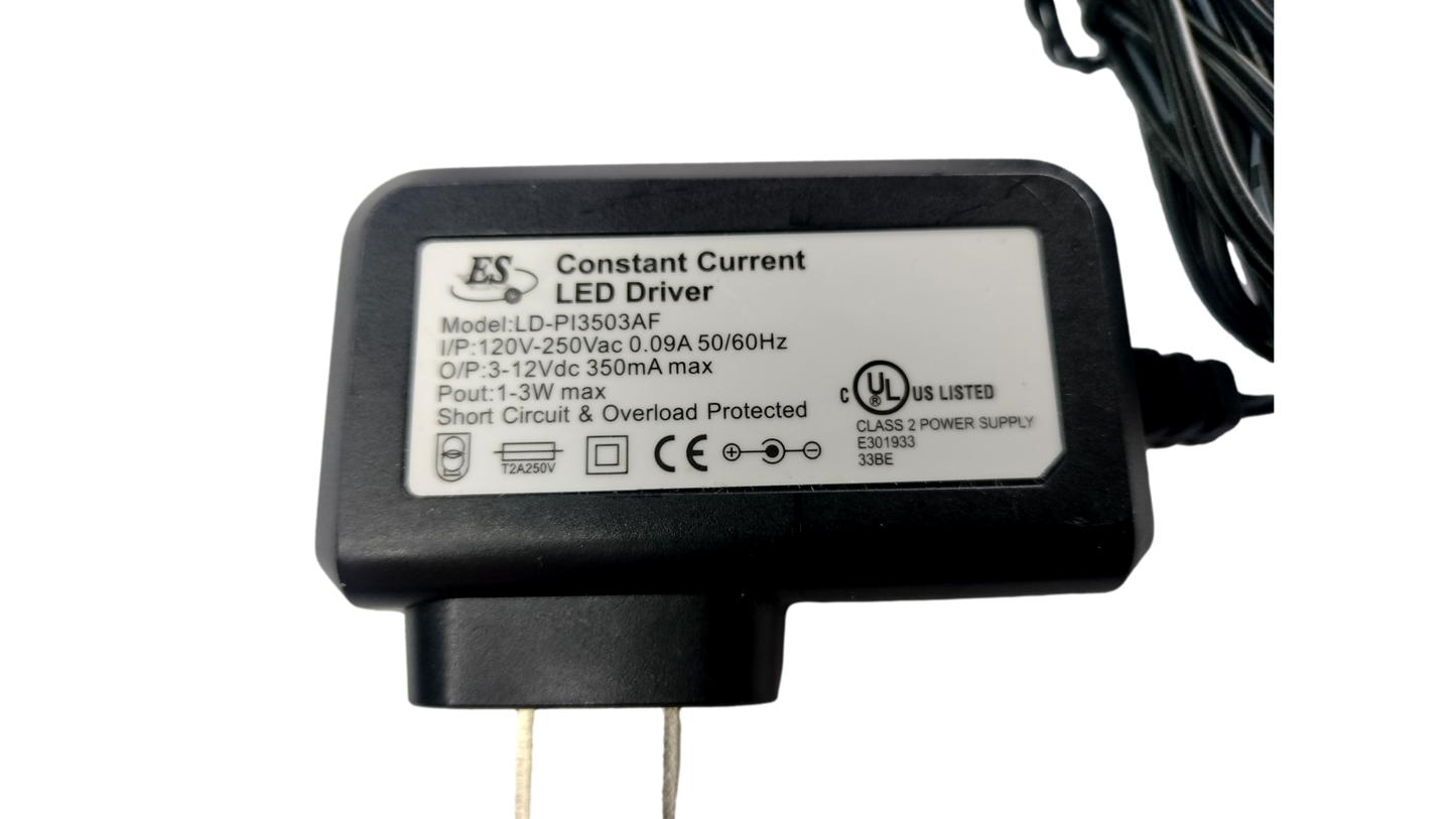 Herman Miller Flute Light LED Y6470 ES LD-P13503AF 12W 12V 1A Power Supply LED Adapter