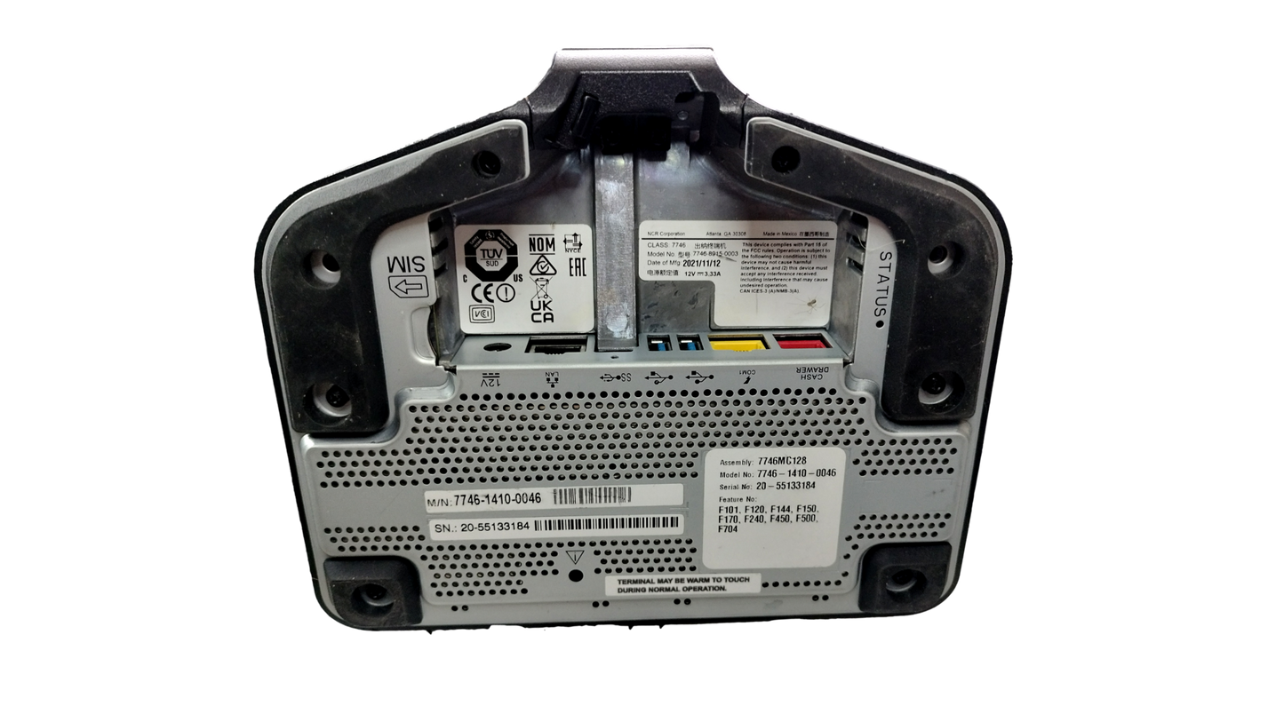 NCR PX10 Advanced POS Terminal 7746-1410-0046 15 Touch LCD Android