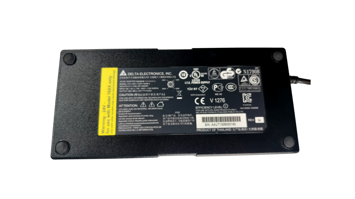 NCR Delta 497-0466461 TADP-150AB A 24V 6.25A 150W 4-PIN Power Supply
