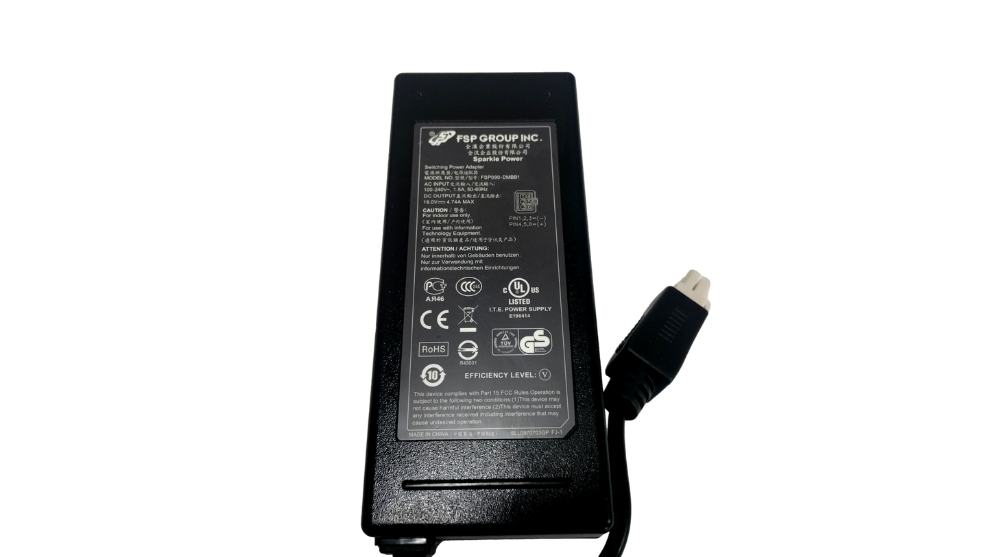Genuine FSP FSP090-DMBB1 6 Pin 19V 4.74A 90W AC/DC Power Supply