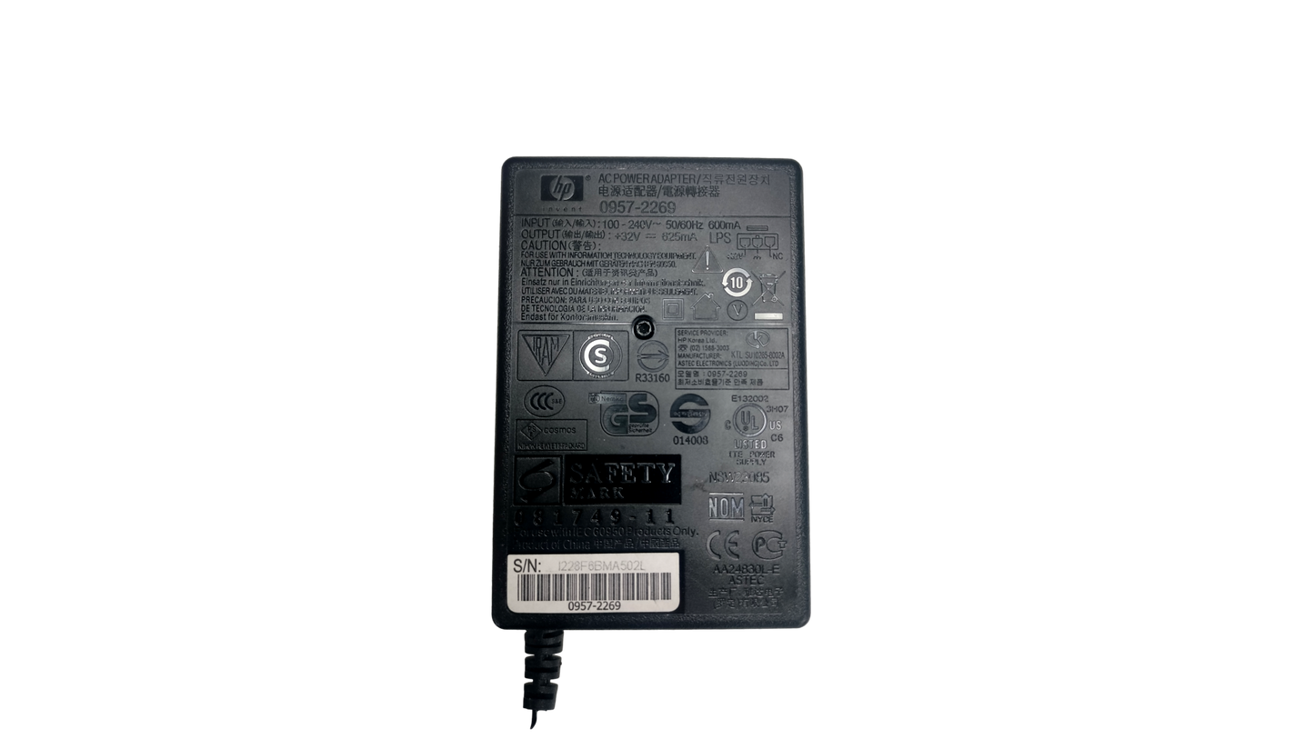 Genuine HP 0957-2269  32v 625mA OfficeJet Printer Power Cord