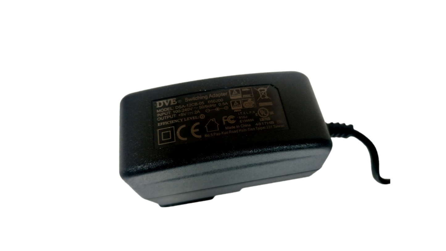 DVE Switching Adapter Model DSA-12CB-05 050200 5V 2A Power AC Adapter Charger