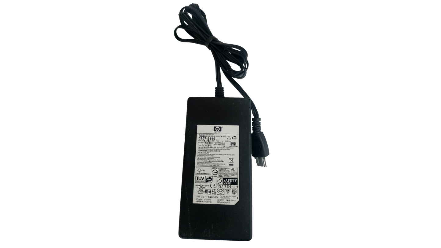 Genuine HP 0957-2146 16v  - 32v OfficeJet Deskjet Printer Power Cord