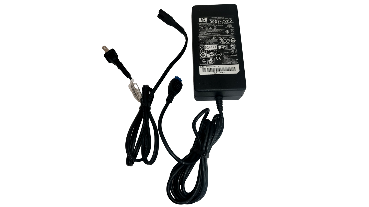Genuine HP 0957-2262 32v 2000mA OfficeJet Deskjet Printer Power Cord