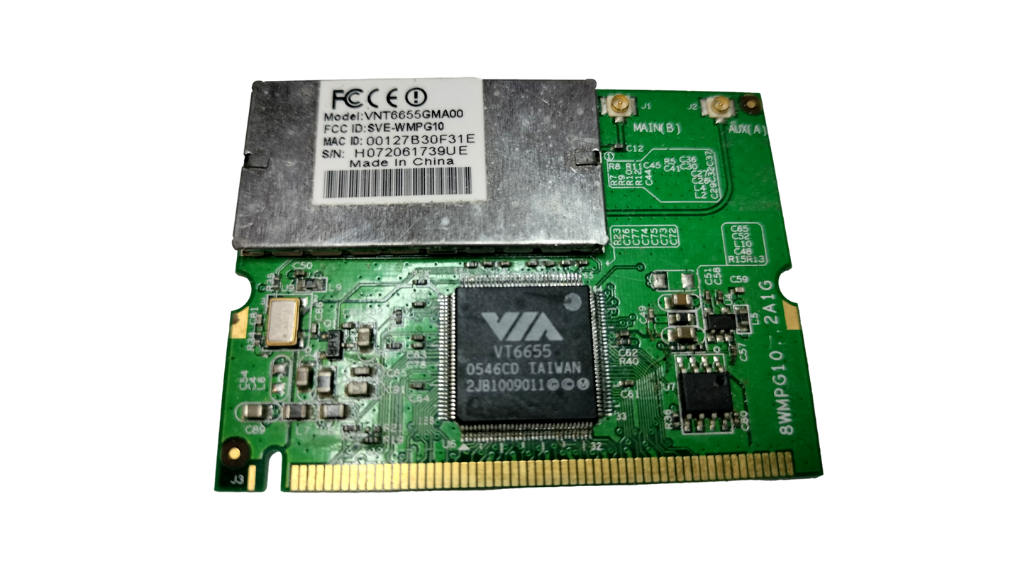 Wireless Mini PCI Card Ver A1 VNT6655GMA00