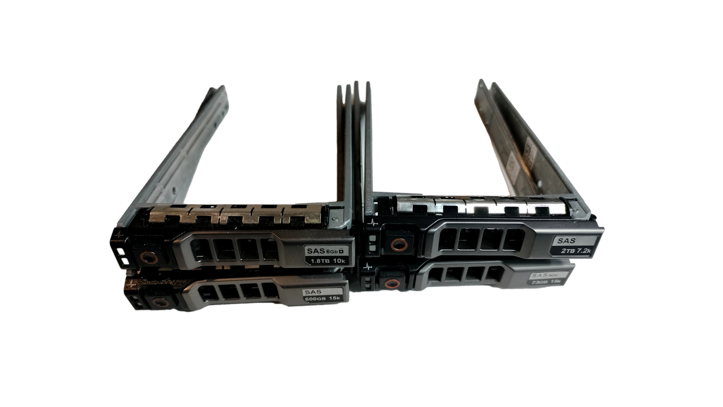 4x Dell 2.5" Hard Drive Tray Caddy KG7NR G176J for T420 T430 T620 R430 R820 R630