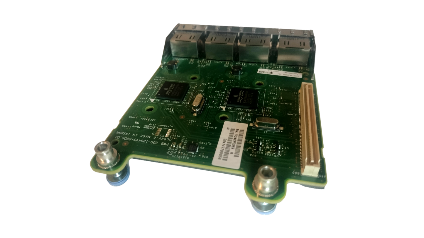 Dell 0FM487 Quad Port Gigabit Network Interface Card for R630 R730