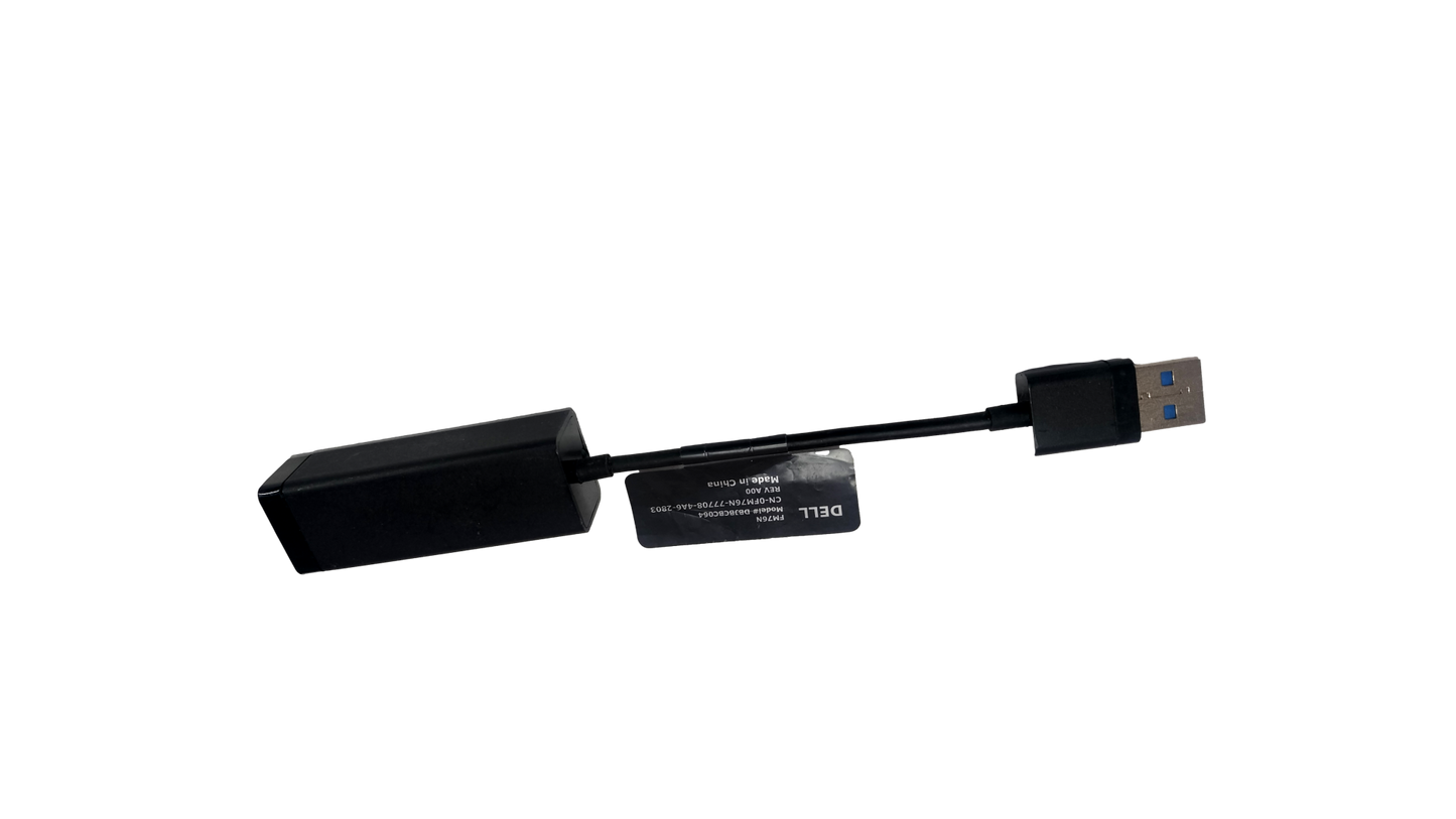 Dell USB 3.0 To Ethernet Adapter DBJBCBC064 FM76N