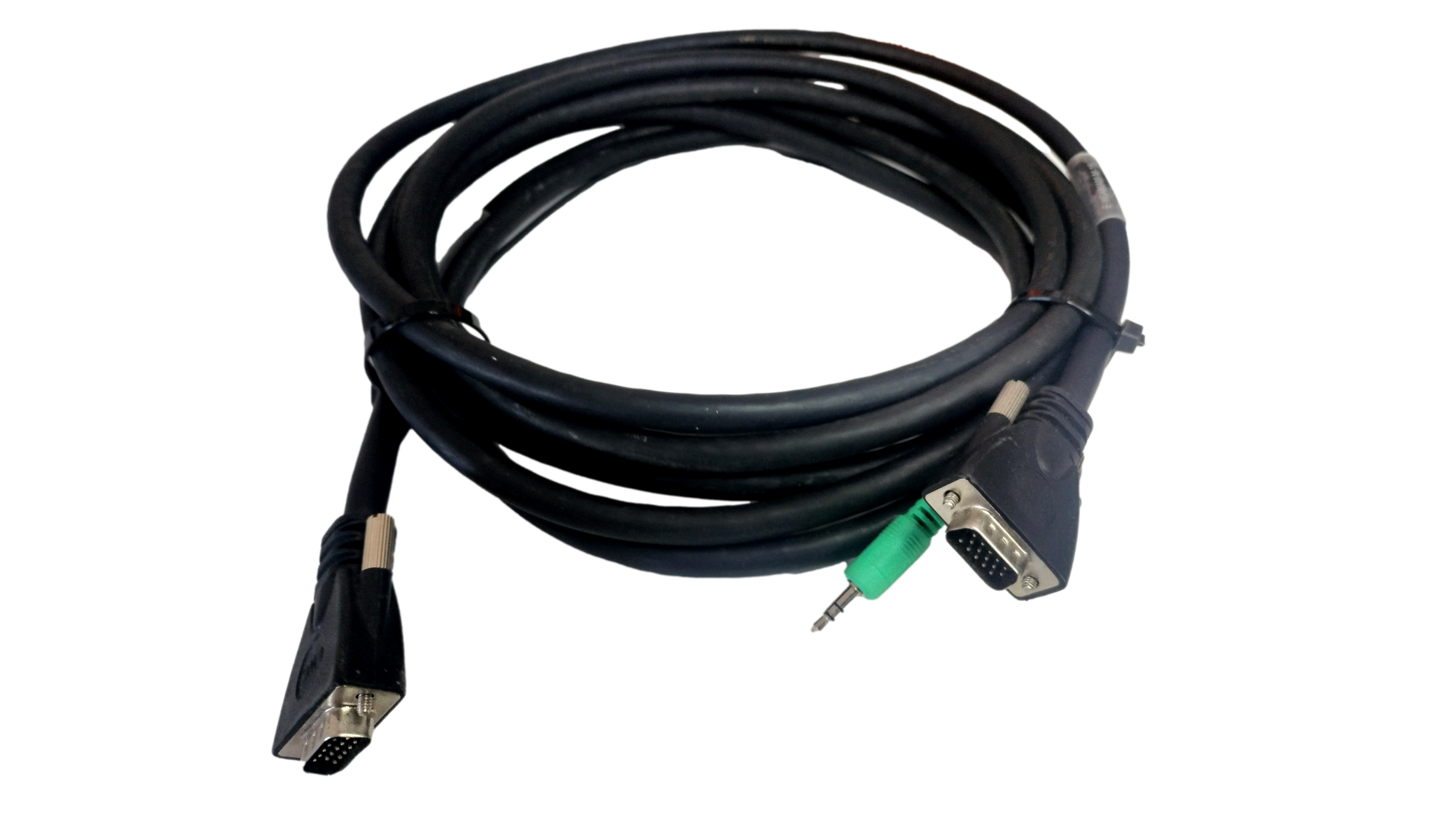 Liberty Cable 15 ft Premium Molded VGA Cable E-VGAMAM-M-15