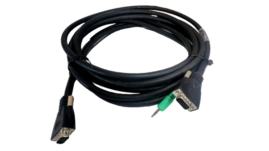 Liberty Cable 15 ft Premium Molded VGA Cable E-VGAMAM-M-15