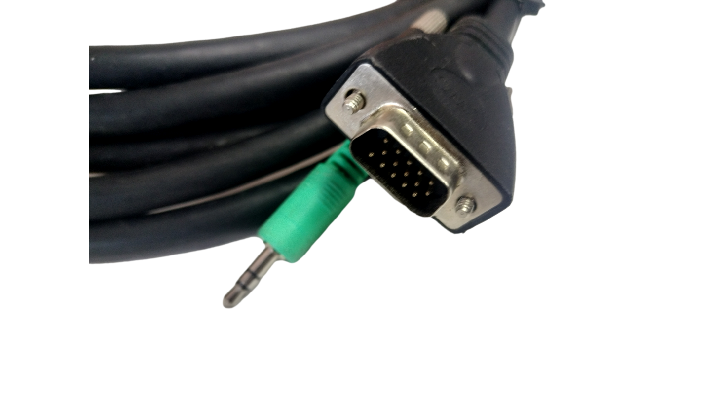 Liberty Cable 15 ft Premium Molded VGA Cable E-VGAMAM-M-15