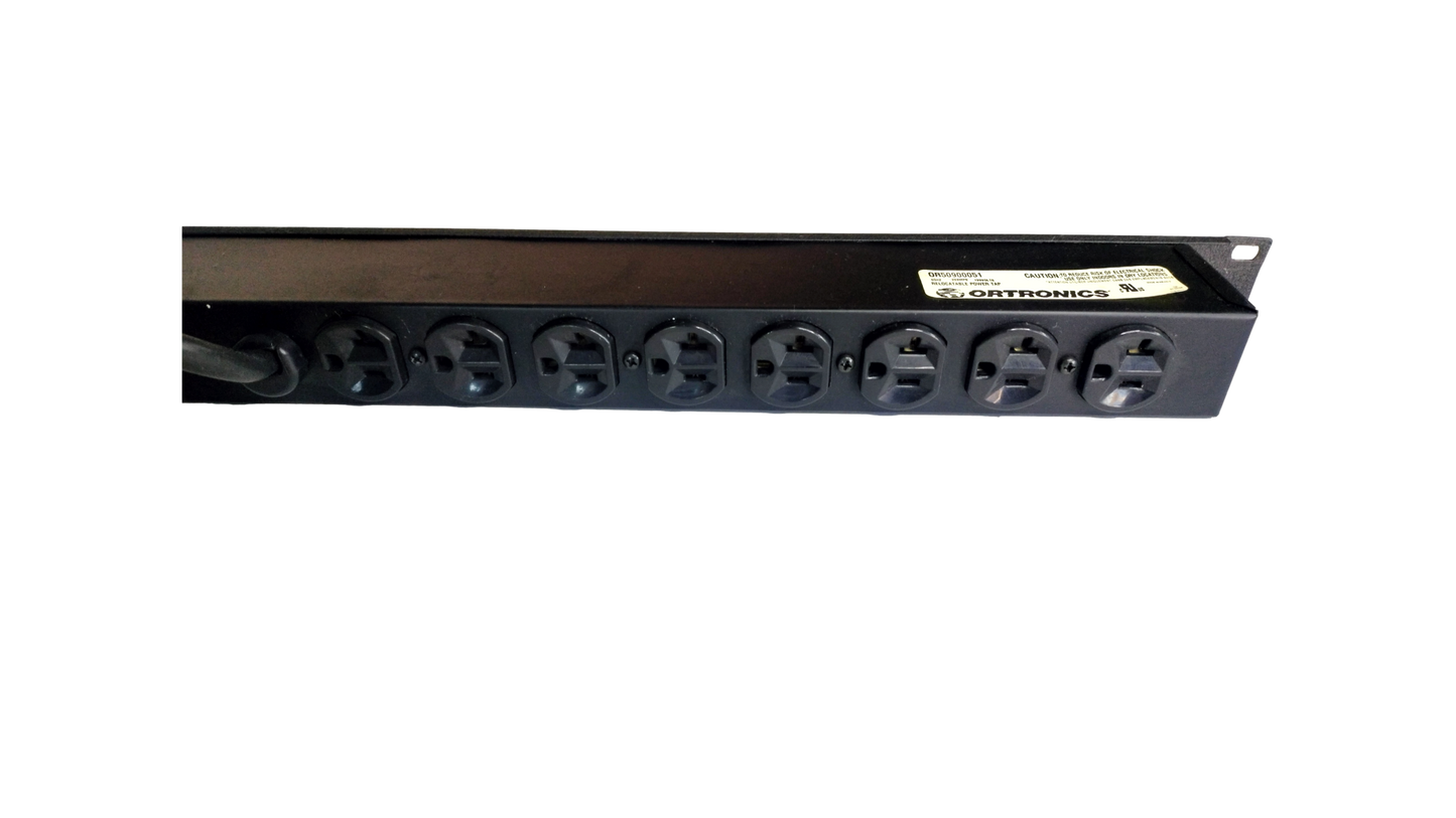 Ortronics 50900051 19 Inch, Rack Mount Power Strip Switch
