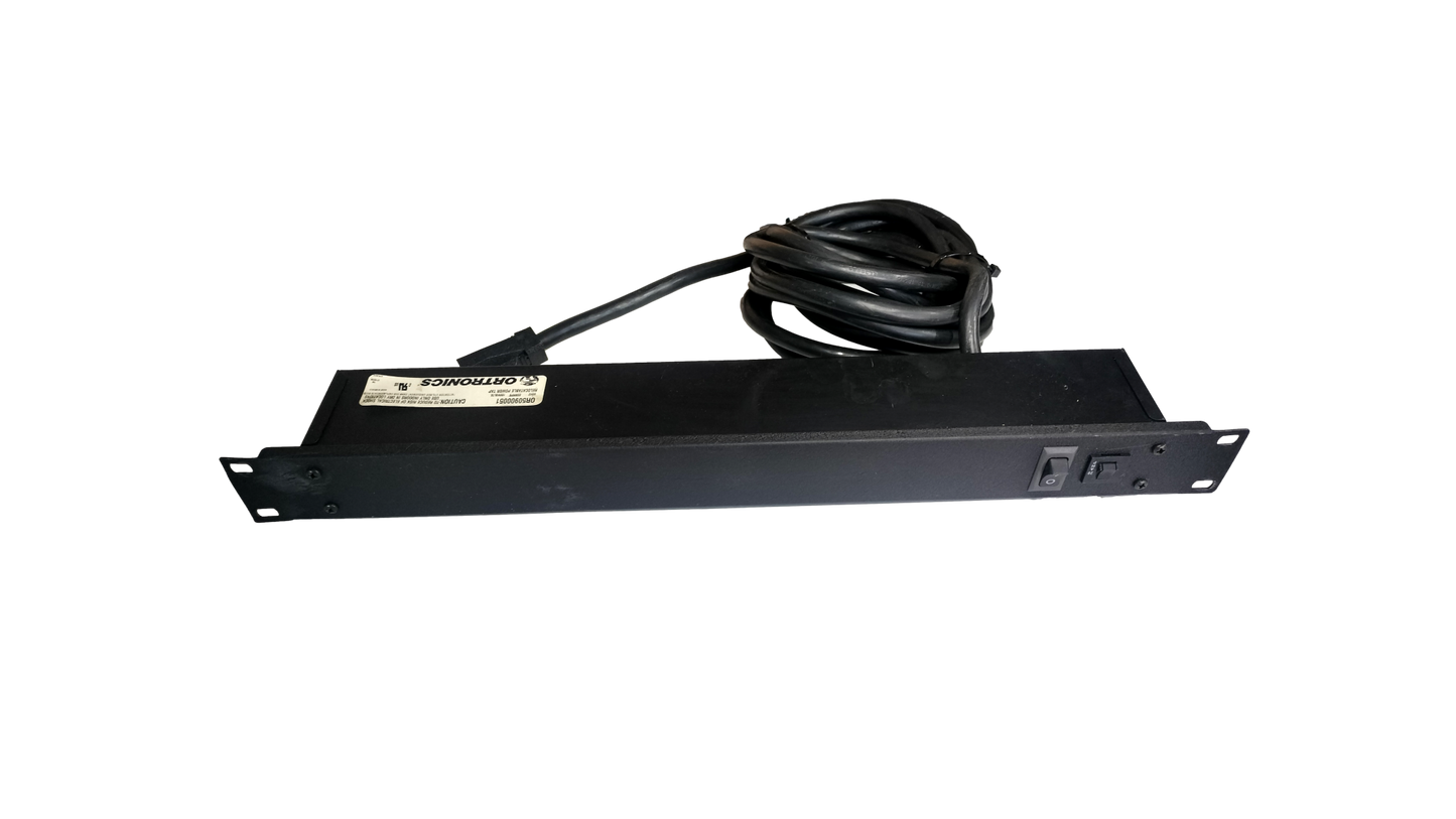 Ortronics 50900051 19 Inch, Rack Mount Power Strip Switch