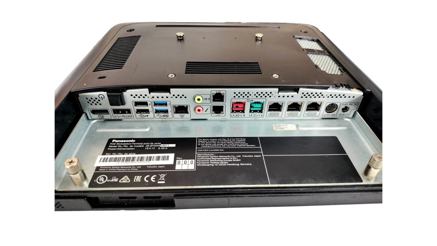 Panasonic JS-970WS Touchscreen POS Pentium , 2.7Ghz, 8GB, 60GB SSD Win 10