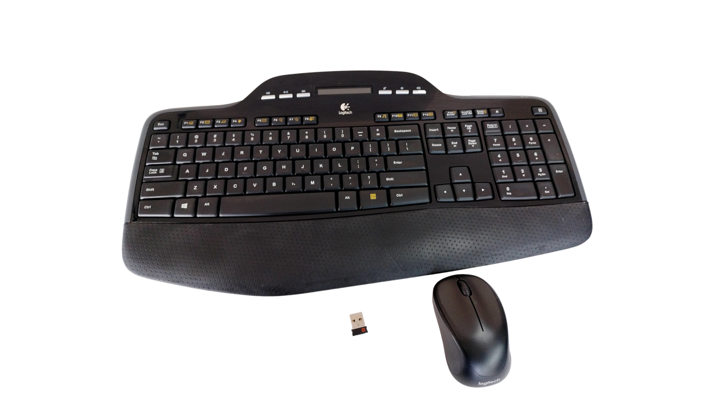 Logitech MK700/MK710 Wireless Keyboard W/ Dongle Receiver USB M317 Mouse