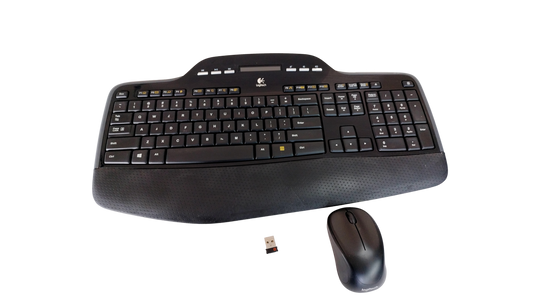Logitech MK700/MK710 Wireless Keyboard W/ Dongle Receiver USB M317 Mouse