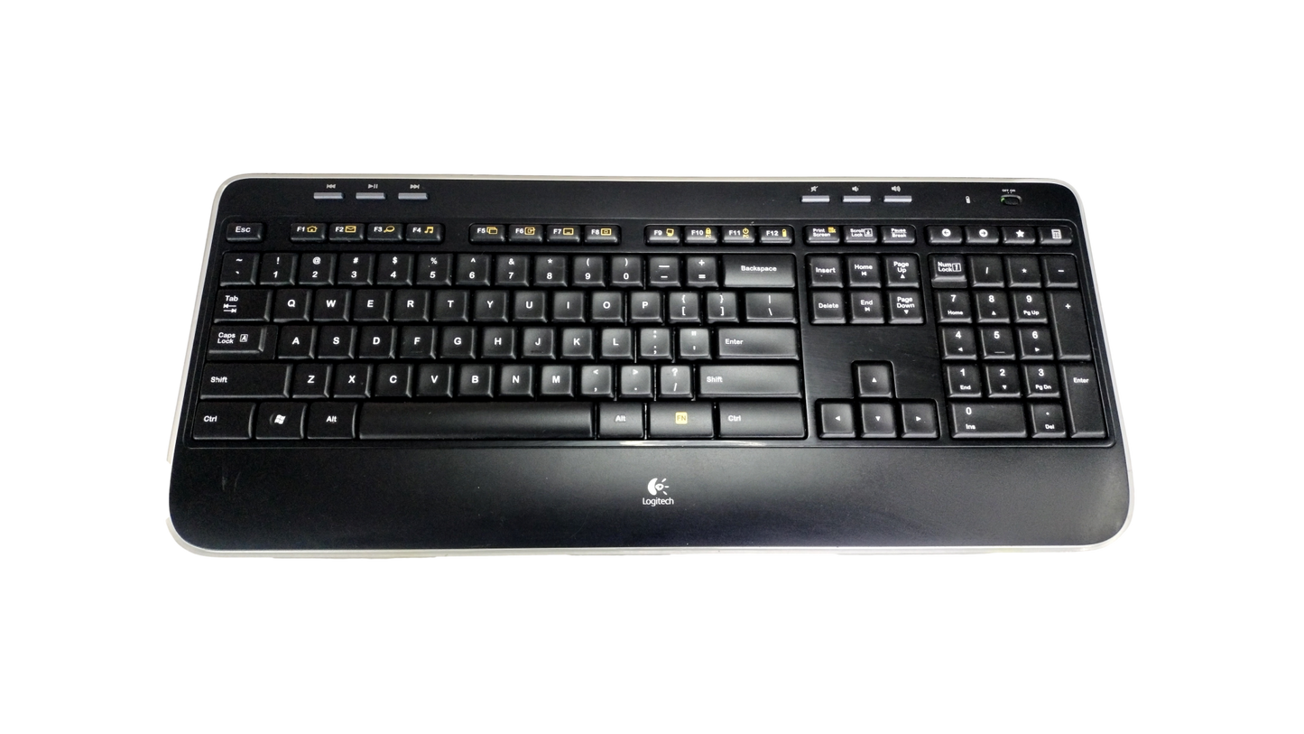 Logitech K520 Wireless Keyboard W/ Dongle Receiver USB M325 Mouse