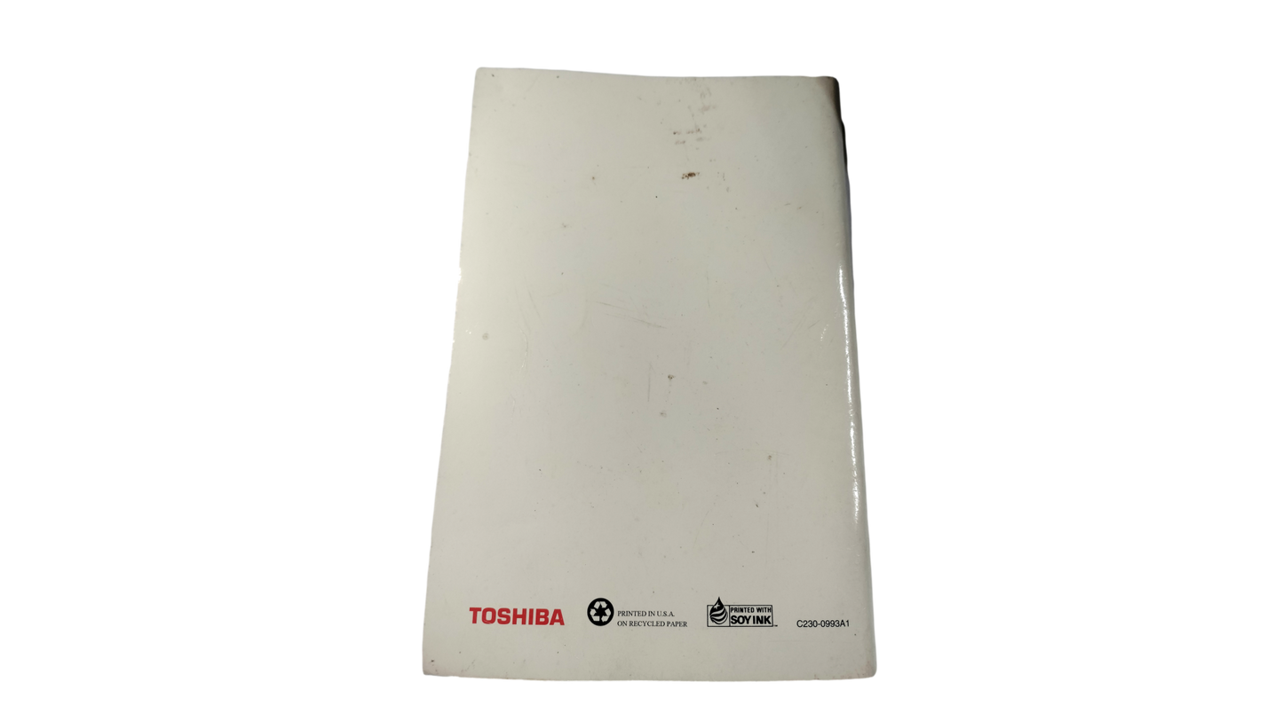 Vintage Toshiba Satellite Laptop T1950 ORIGINAL 486 DX2 Getting Started Manual