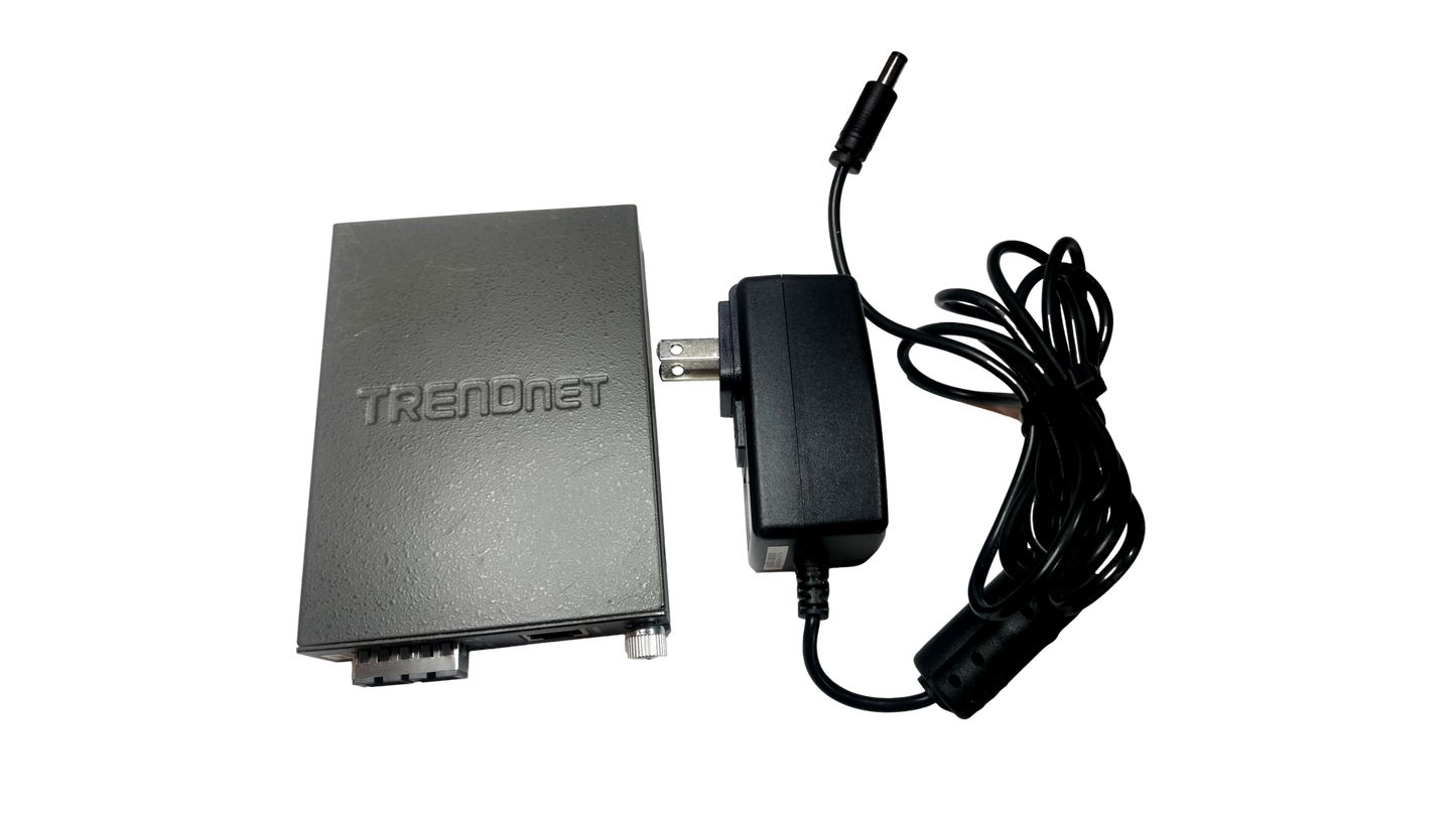 TFC-1000MSC TRENDnet 1000 Base-T 1000 Base-SX Multimode SC Fiber Converter w/PC