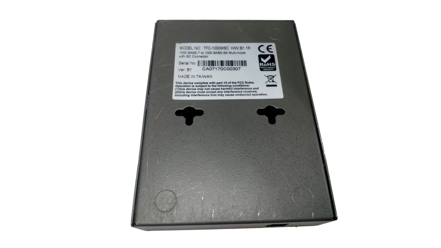 TFC-1000MSC TRENDnet 1000 Base-T 1000 Base-SX Multimode SC Fiber Converter w/PC