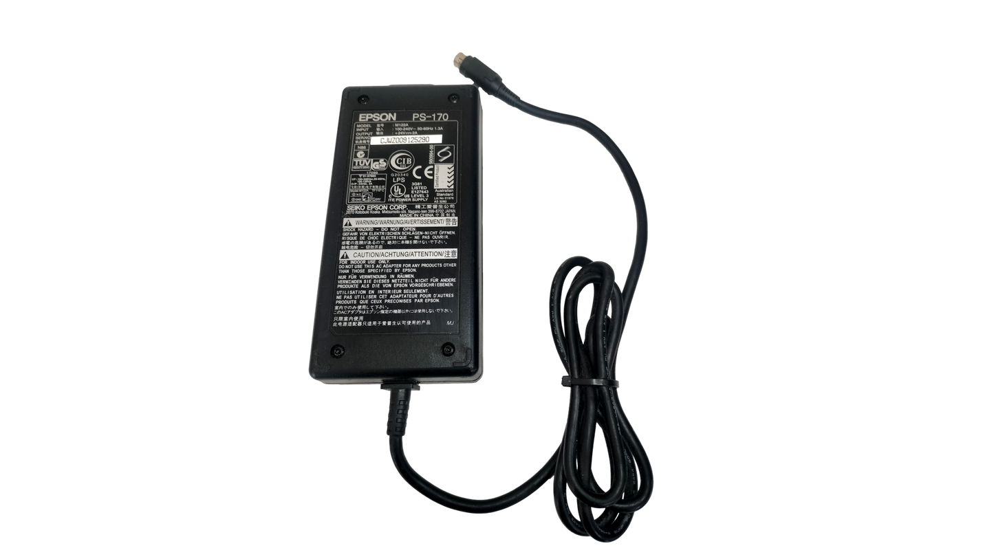 GENUINE EPSON 24V 2A POWER SUPPLY PS-170 M122A 3 PIN