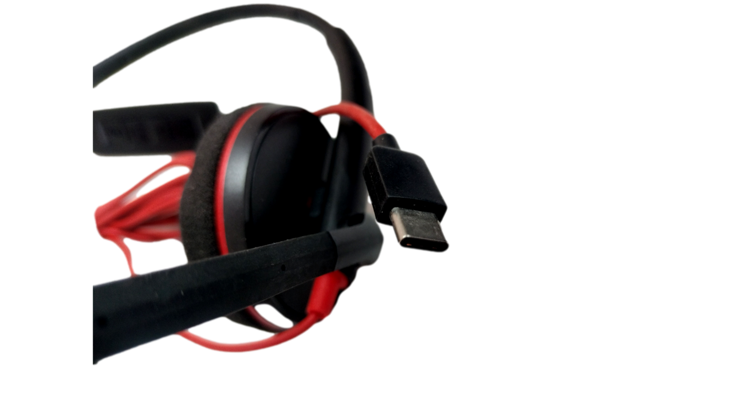 Plantronics Blackwire C3220 USB-C Over-The-Ear Headset