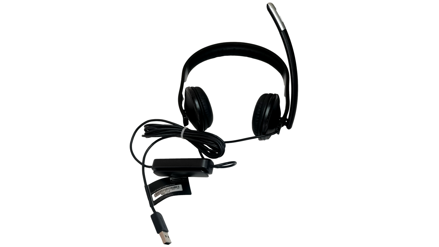 Microsoft LifeChat™ LX-6000 Black Headband Headset Model 1476