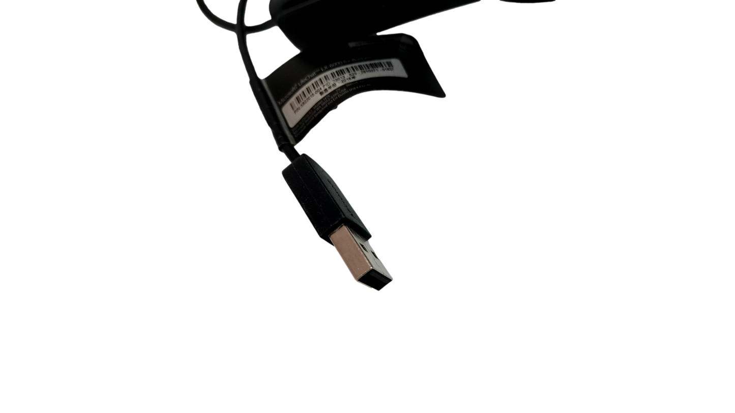 Microsoft LifeChat™ LX-6000 Black Headband Headset Model 1476