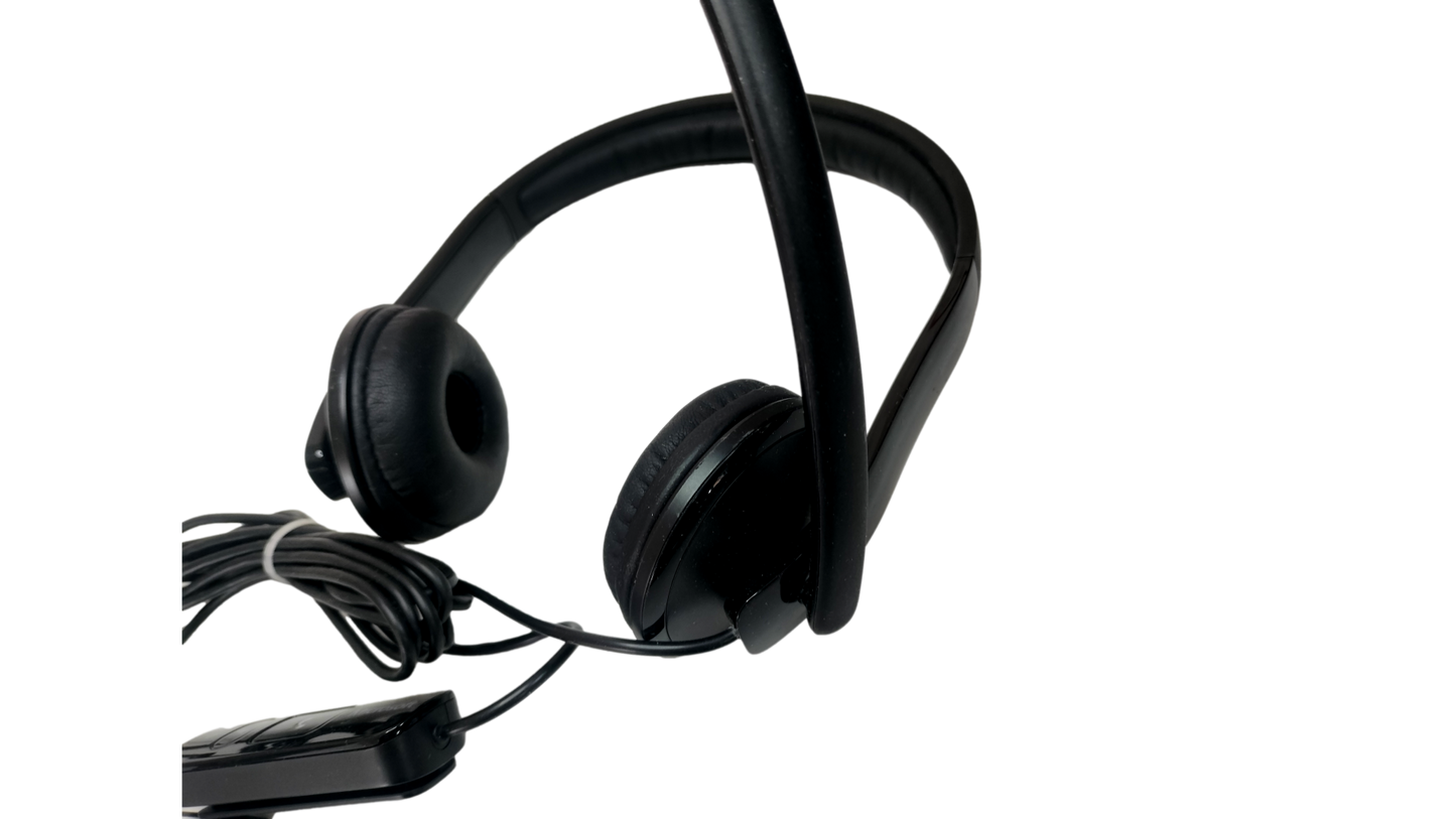 Microsoft LifeChat™ LX-6000 Black Headband Headset Model 1476