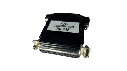 Dual DB25 Female Null Connector NC-25F
