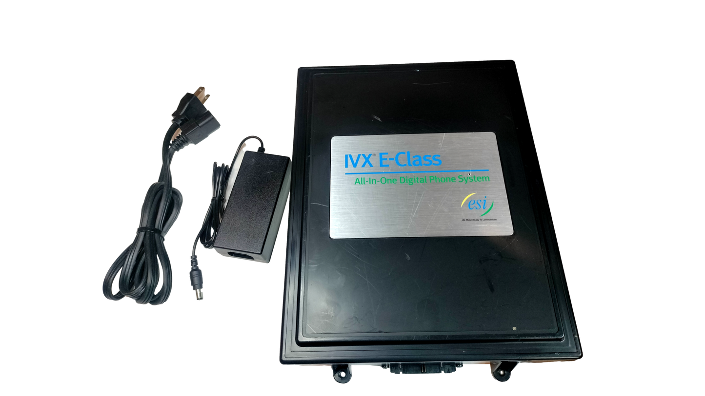 ESI Communications IVX S Class Digital Phone System Powers On - AS-IS